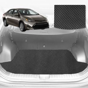 6D Diamond Car Boot Mat for Toyota Corolla Hatch2018-Current-Cargo Mat-Black-Outback GT