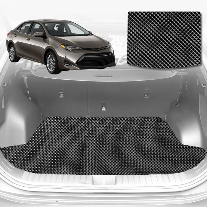 6D Diamond Car Boot Mat for Toyota Corolla Hatch2018-Current-Cargo Mat-Black-Outback GT