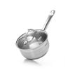 Saucepan With Glass Lid Stainless Steel 1.5 Ltr - Luminosa Series