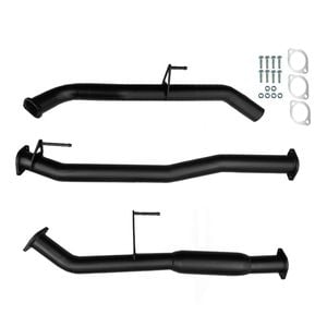 Ignite Exhausts DPF Back for Nissan D23 Navara Series 5 NP300 3" with Hotdog Black Aluminised Steel