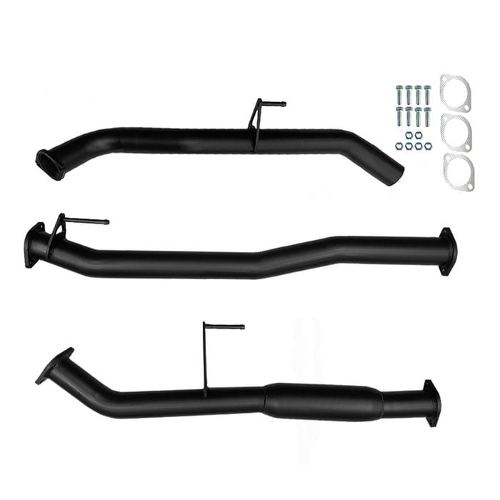 Ignite Exhausts DPF Back for Nissan D23 Navara Series 5 NP300 3" with Hotdog Black Aluminised Steel