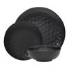Speckle 12 Piece Stoneware Dinner Set Ebony Ecology