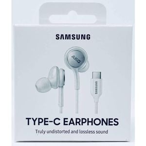 Original Retail SAMSUNG USB C +3.5mm AKG Earphones S21 S22 S23 Ultra Earbuds AU
