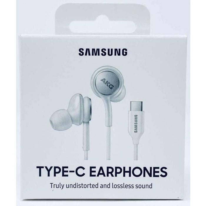 Original Retail SAMSUNG USB C +3.5mm AKG Earphones S21 S22 S23 Ultra Earbuds AU