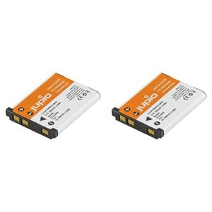 2PK Jupio Li-Ion 3.7V 650mAh Rechargeable Battery For Olympus Li-40B/Li-42B Cam