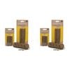 2x 2pc Rosewood Treat n Gnaw 8.5cm Log Hamster Activity Chew Toy Natural Asst