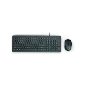 Hp 150 Wired Mouse And Keyboard - Black [240j7aa]