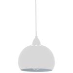 Verve Design White Paco Pendant Lamp