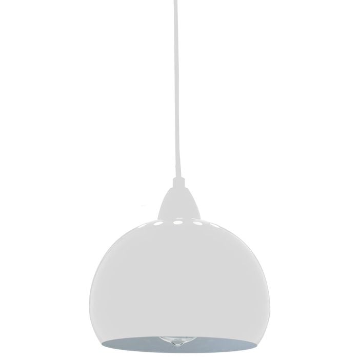 Verve Design White Paco Pendant Lamp
