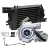 Upgrade Billet Turbo Charger With 60mm Intercooler And Genuine Oil Feed Pipe For Mitsubishi Challenger 4d56 2.5l Vt10