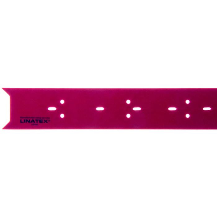 i-mop XL Squeegee Rear Rubber Red Linatex