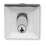 Lemaar Satin Chrome Square Deadbolt