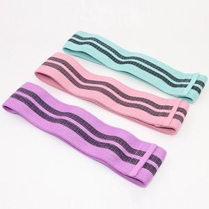 3pcs Hip Loop Exercise Resistance Bands Set