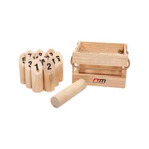 Number Toss Wooden Set Outdoor Games With Carry Case