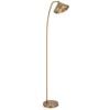 Telbix Larson Modern Standing Floor Lamp Light Metal Brass Matte