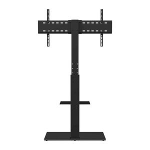P&P Black Swivel TV Stand 32-85 Inch Heavy Duty Adjustable Mount Stand