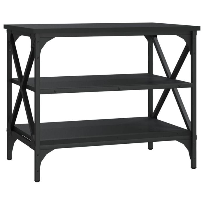 vidaXL TV Cabinet Black Entertainment Centre Stand Media Unit