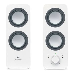 Logitech Z200 Multimedia Speakers - White [980-000851]