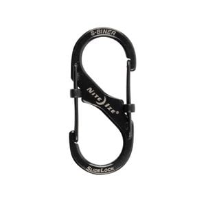 Nite Ize 50 x 22mm Black No 2 S-Biner Slide Lock