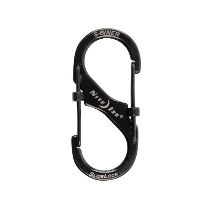 Nite Ize 50 x 22mm Black No 2 S-Biner Slide Lock