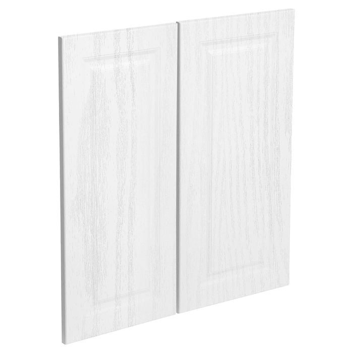Kaboodle Provincial White Heritage Corner Base Cabinet Door - 2 Pack