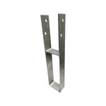 Tuff Range 150mm x 600mm Galvanised Heavy Duty Post Anchor