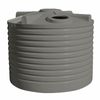 Clark Tanks 5000L Squat Round Poly Water Tank - Gull Grey