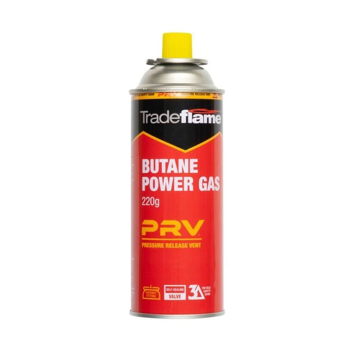 Butane Power Gas 220g Bayonet with PRV