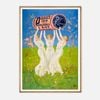 Galrie Vintage Art Nouveau Poster by Dr. Williams Three Elegant Women with Pillules Ink, Wood Frame, 70 x 100cm (28 x 40inch)