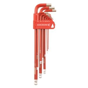 Kincrome Imperial Hex Key Wrench Set - 9 Piece