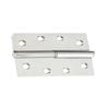 Zanda 100x75mm Stainless Steel Lift Off Hinge - Left Handed