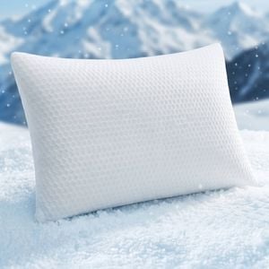 Roomsense Cooling Memory Foam Pillow 2 Pack, Anti-flattening Bed Pillows