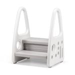 Playpals 2 Steps Toddler Step Ladder for Bathroom Sink Toilet Training Kitchen