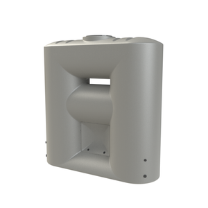 Melro Tanks 2000L Birch Grey Slimline 2060 Poly Water Tank