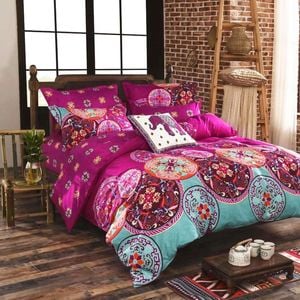 3D Bright Patterns 138 Bed Pillowcases Quilt Queen Size