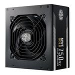 Cooler Master MWE V2 750W 80+ Gold Fully Modular PCIe 5.1 ATX 3.1 Power Supply - Black [MPE-7501-AFAAG-3EAU]