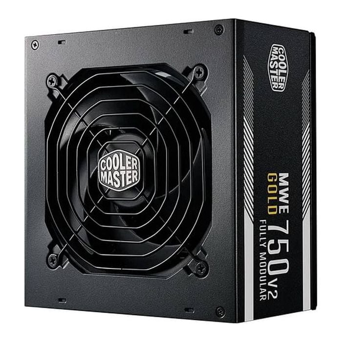 Cooler Master Mwe V2 750w 80+ Gold Fully Modular Pcie 5.1 Atx 3.1 Power Supply - Black [mpe-7501-afaag-3eau]