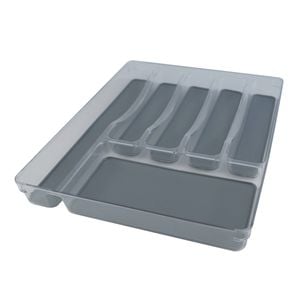 Practa Cutlery Tray Clear 6 Compartment