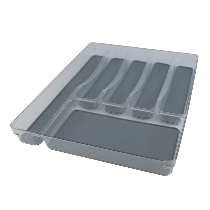 Practa Cutlery Tray Clear 6 Compartment