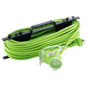 DETA 25m 2-Tuff Heavy Duty Garden Extension Lead with Carry Reel