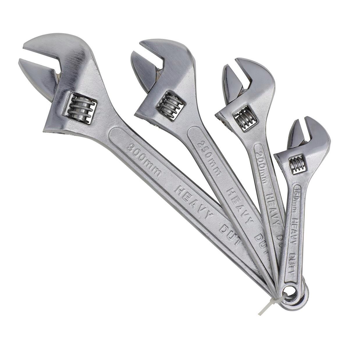 Craftright 4 Piece Adjustable Wrench Set Bunnings Australia