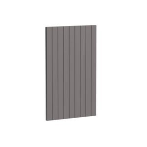 Kaboodle 450mm Smoked Grey V-Groove Cabinet Door