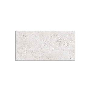 Johnson Tiles 300 x 600mm 1.08m² Urban White Cement Grit Porcelain Floor Tile - 6 Pack
