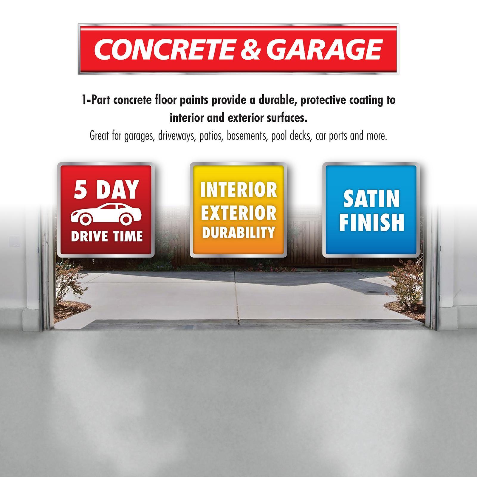 Rust Oleum 3.78L Armour Grey Concrete And Garage Floor Paint Armour Grey Bunnings Australia