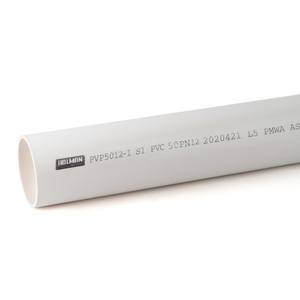 Holman 50mm x 1m Class 12 PVC Pressure Pipe