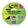 Croc Grip 48mm x 5m Yellow & Black Anti-Slip Tape
