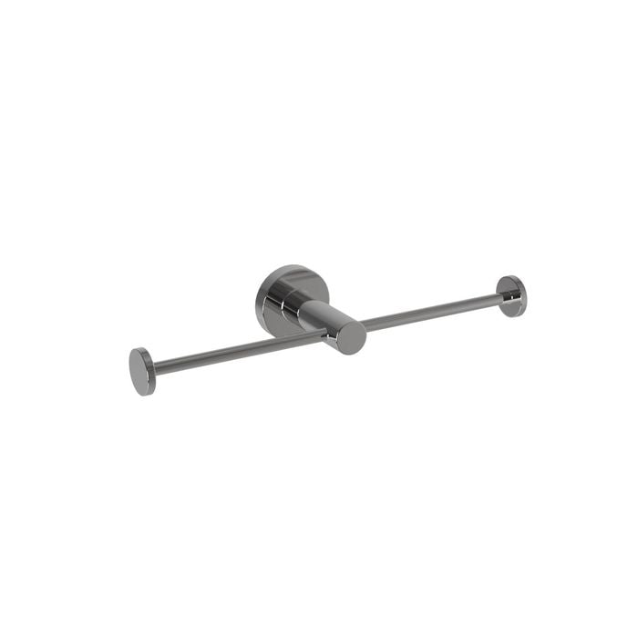 Bradley Polished Stainless Steel Double Toilet Roll Holder