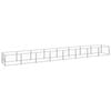 vidaXL Dog Kennel Silver Steel Outdoor Puppy Enclosure Dog Pet Supply Cage