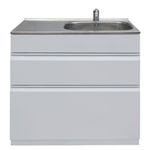 Dissco Twin Drawer  900x560mm Right Hand