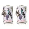 Banksia Red Christmas Musical Wind Up Tin Chocolate Coated Almonds 200g - 2 Pack